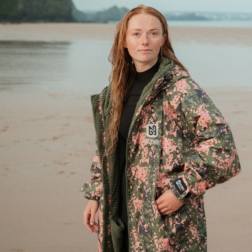 2025 Nyord Primaloft Outdoor Changing Robe ACC0005 - Khaki / Camo Print